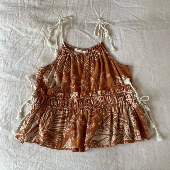 See by Chloe Tie Sleeve Blouse Size US 2 - Picture 2 of 10